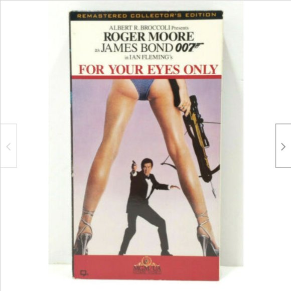For Your Eyes Only (VHS, 1981) 4948E1M - Picture 1 of 14